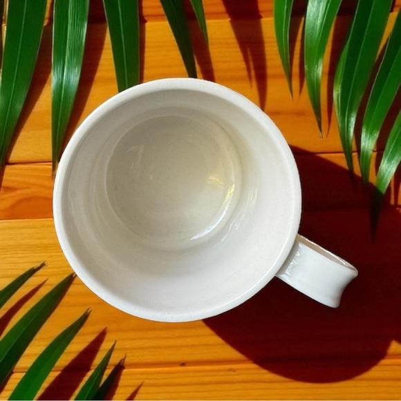 Magnolia Home Embossed Ceramic Mug – Ribbed White Stoneware - Picture 6 of 11